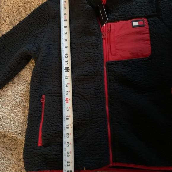 Tommy Hilfiger NWT fleece zip-front jacket - Picture 6 of 10